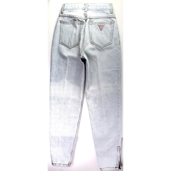 Vintage Guess Light Wash Zip Ankle Jeans 14 Girls - Picture 3 of 9